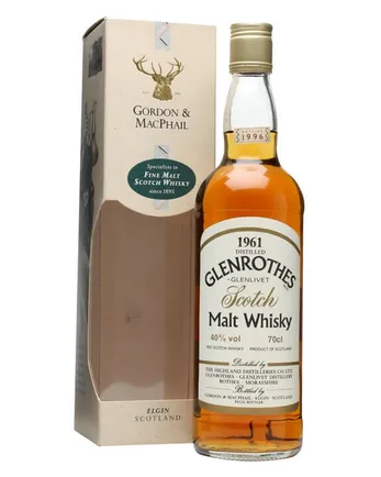Glenrothes 1961 Bottled 1996 Gordon & Macphail