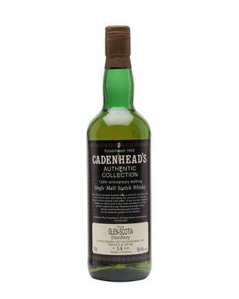 Glen Scotia 1977 14 Year Old Cadenhead's 150th