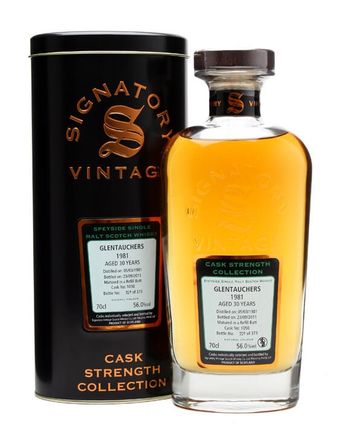Glentauchers 1981 30 Year Old Cask #1050 Signatory
