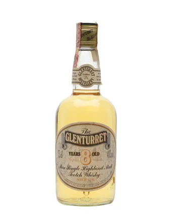 Glenturret 8 Year Old Bottled 1980's 75cl
