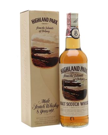 Highland Park 8 Year Old Bottled 1970's