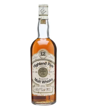 Highland Park 12 Year Old Bottled 1970s 75cl