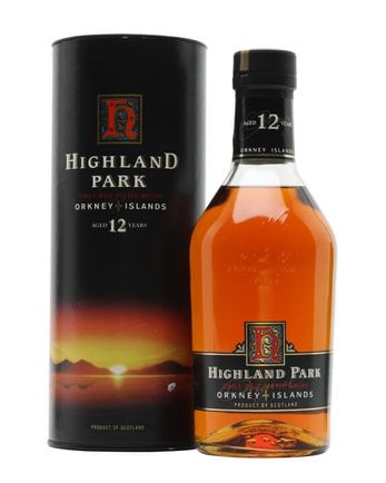 Highland Park 12 Year Old (old bottle shape)