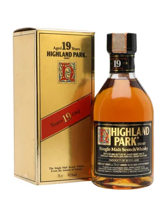 Highland Park 19 Year Old Black Label 1980's