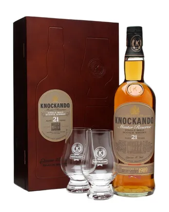 Knockando 1989 21 Year Old Master Reserve Glass Pack