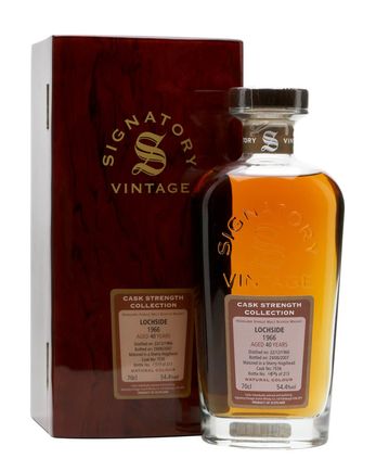 Lochside 1966 40 Year Old Sherry Cask 7536 Signatory Cask Strength Collection