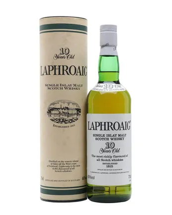 Laphroaig 10 Year Old Bottled 1990s