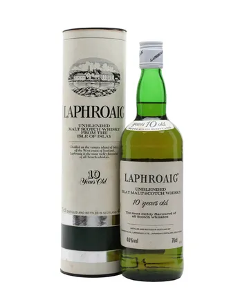 Laphroaig 10 Year Old Bottled 1980's