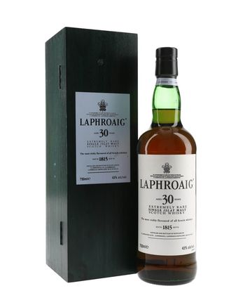 Laphroaig 30 Year Old Wooden Box