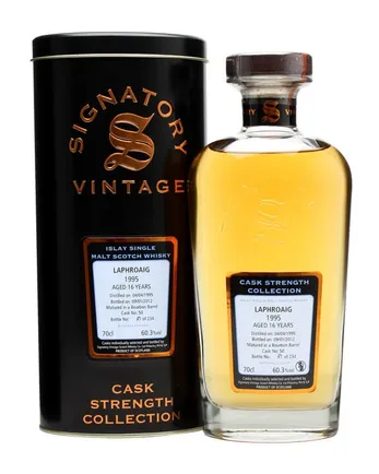 Laphroaig 1995 16 Year Old Cask #50 Signatory Cask Strength Collection