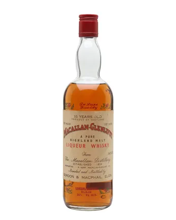 Macallan Glenlivet 15 Year Old Gordon & Macphail