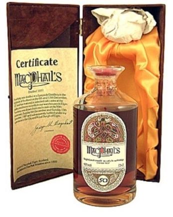 Macphail's 1937 50 Year Old Crystal Decanter Gordon & Macphail