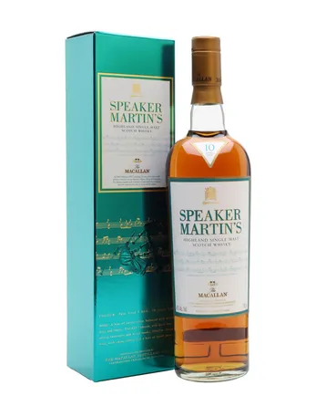 Macallan 10 Year Old Speaker Martin's