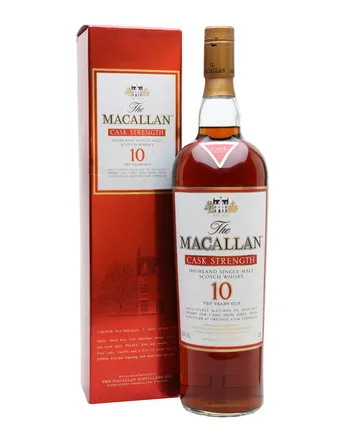 Macallan 10 Year Old Cask Strength 100cl