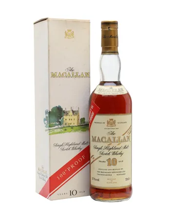 Macallan 10 Year Old 100 Proof