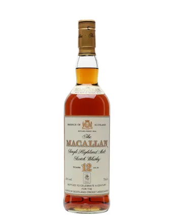Macallan 12 Year Old North of Scotland Cricket Association