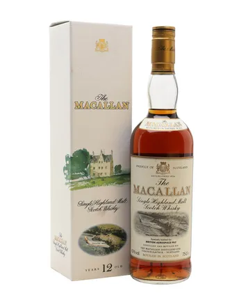 Macallan 12 Year Old British Aerospace