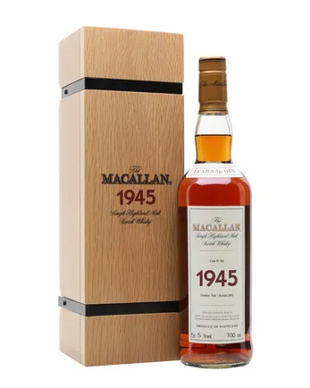 Macallan 1945 56 Year Old Fine Rare