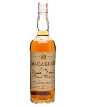 Macallan 1945 Bottled 1960s