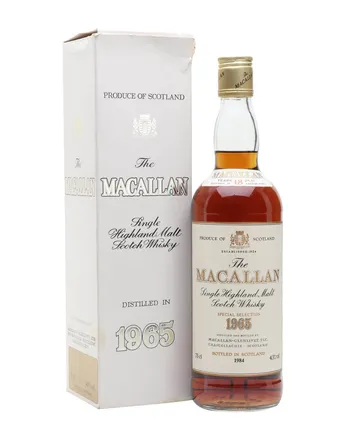 Macallan 1965 18 Year Old