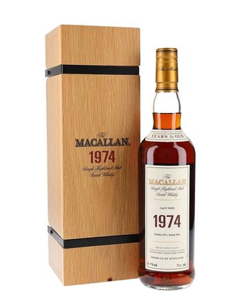 Macallan 1974 30 Year Old Fine Rare