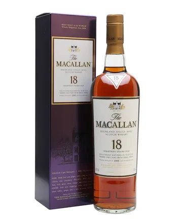 Macallan 1988 18 Year Old Sherry Oak