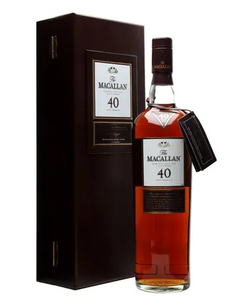 Macallan 40 Year Old Dark Sherry Oak