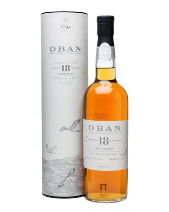 Oban 18 Year Old Limited Edition Bottled 2008