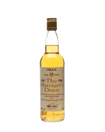 Oban 19 Year Old Manager's Dram