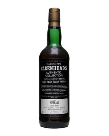 Rosebank 1980 11 Year Old Cadenhead's