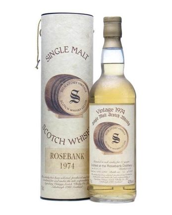 Rosebank 1974 17 Year Old Signatory