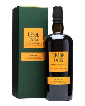 UF30E Uitvlugt 1985 27 Year Old Demerara Rum