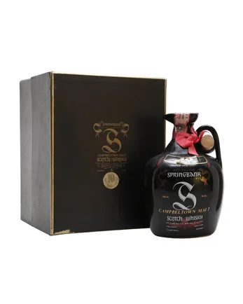 Springbank 10 Year Old Maroon Ceramic