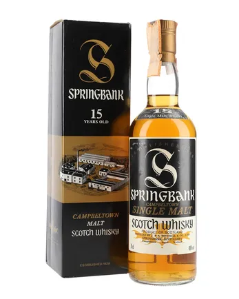 Springbank 15 Year Old Bottled 1980s