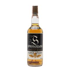 Springbank 1963 / Bottled 1980s