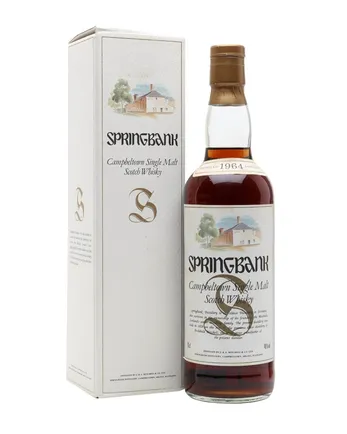 Springbank 1964 Distillery Label