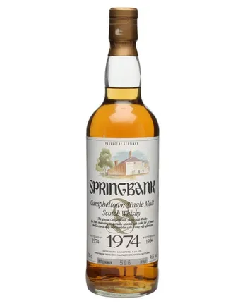 Springbank 1974 20 Year Old