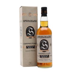 Springbank 21 Year Old / Bottled 1990s