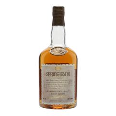 Springbank 25 Year Old / Dumpy Bottle / Bottled 1980s