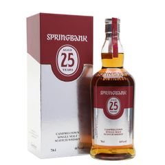 Springbank 25 Year Old / Bottled 2019
