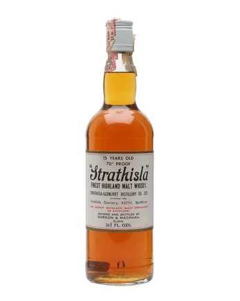 Strathisla 15 Year Old 70 Proof Bottled 1970s Gordon & Macphail