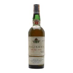 Talisker Pure Malt Over 8 Year Old / Bottled 1960s