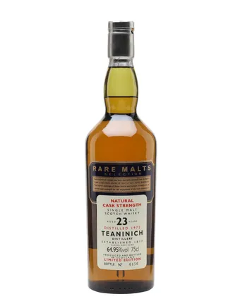 Teaninich 1972 23 Year Old Rare Malts