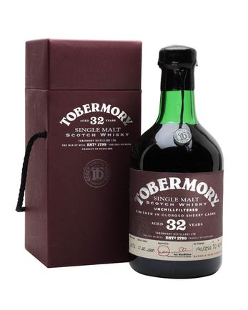 Tobermory 1972 32 Year Old Oloroso Sherry Finish Bottled 2005