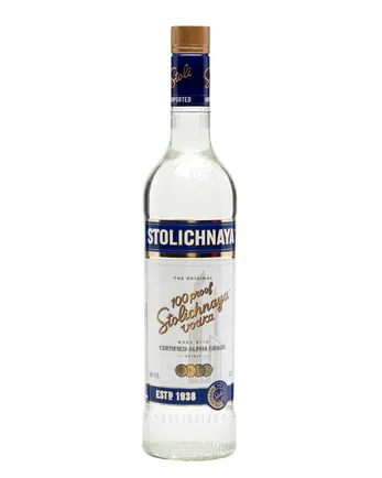 Stolichnaya Blue Vodka