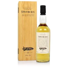 Speyburn 12 Year Old, Flora & Fauna with Wooden Box