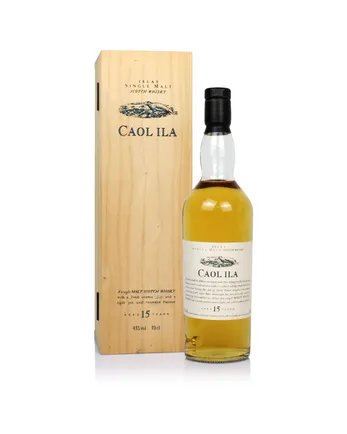 Caol Ila 15 Year Old Wooden Box Flora & Fauna