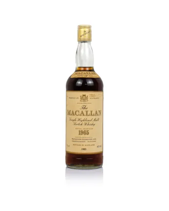 Macallan 1965 17 Year Old